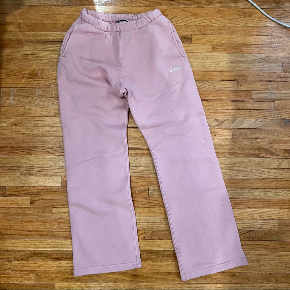 Madhappy Sweatpants in Petal - S Unisex